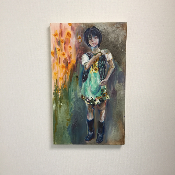 girl 絵画 kei 通販 5883769｜Creema(クリーマ)