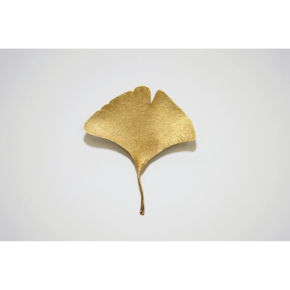 leaf brooch 【イチョウ】 7枚目の画像