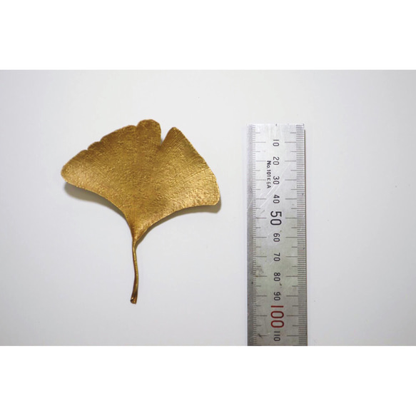 leaf brooch 【イチョウ】 9枚目の画像