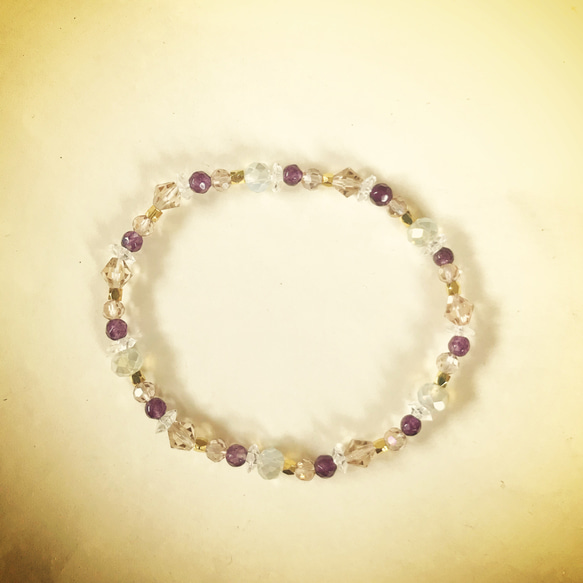 Amethyst bracelet 1枚目の画像