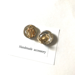 new cabochon earring 2枚目の画像