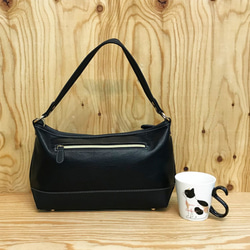 便利でカワイイ♬　washing PU　4way　プチBAG　NAVY 3枚目の画像