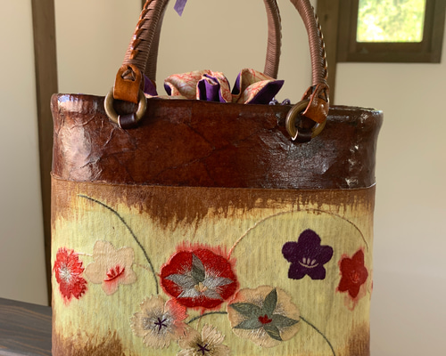 一閑張りバッグ　モダン 一閑張りバッグ | 水木屋馬場商店