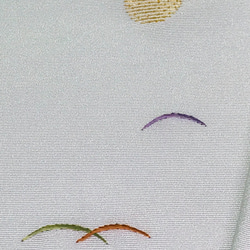 日本刺繍半襟　うさぎ 3枚目の画像