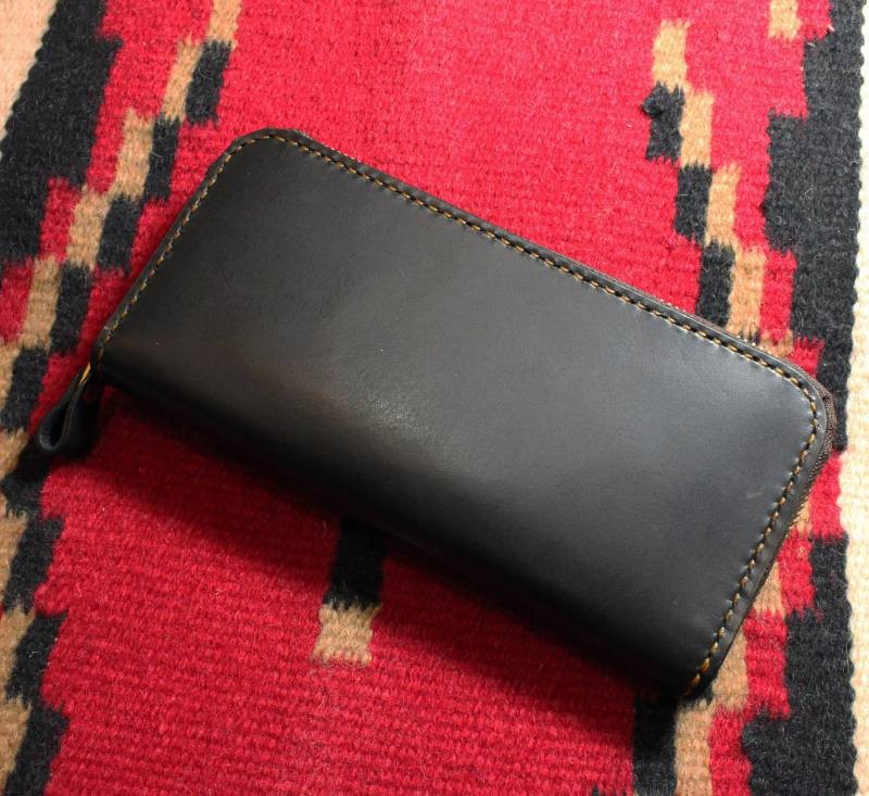 ラウンドファスナー長財布 rm337【受注生産】