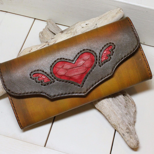 BENIYA 薄型 長財布 手縫い牛革 ハンドメイド 薄型 長財布 手縫い牛革 イタリアンレザー 茶色 その他ミニ財布