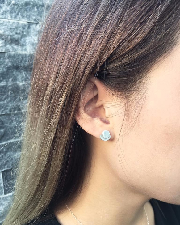 小宇宙-純銀耳環/siver earring 第2張的照片