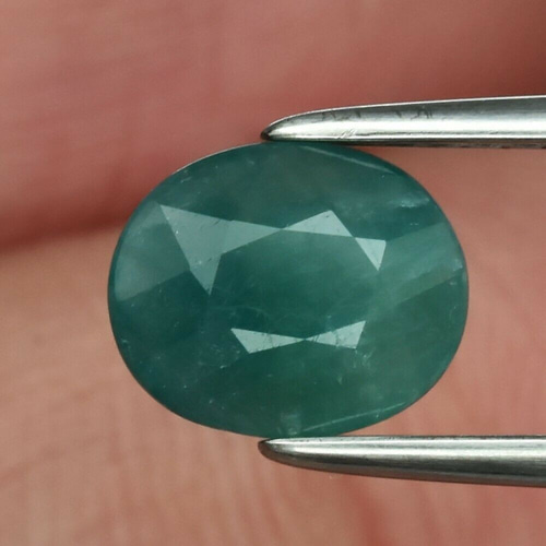 天然石 グランディディエライト ルース 0.98ct 非加熱 マダガスカル産  