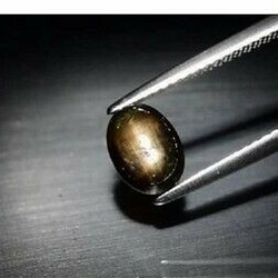 天然石 スター サファイア ルース 1.31ct チャンタブリー産　優しく綺麗な色味！ 2枚目の画像