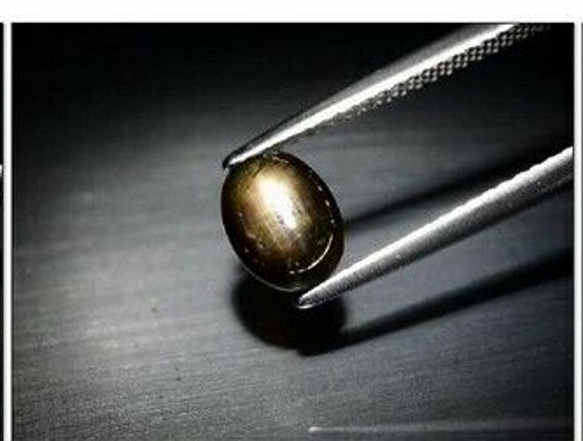 天然石 スター サファイア ルース 1.31ct チャンタブリー産　優しく綺麗な色味！ 3枚目の画像