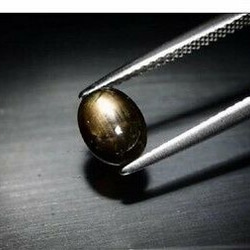 天然石 スター サファイア ルース 1.31ct チャンタブリー産　優しく綺麗な色味！ 4枚目の画像