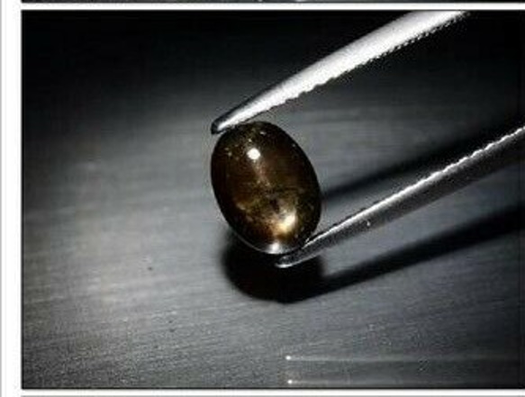 天然石 スター サファイア ルース 1.31ct チャンタブリー産　優しく綺麗な色味！ 5枚目の画像