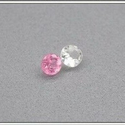 2粒・計0.66ct！ 天然石 トルマリン ルース モザンビーク／アフリカ産 非加熱　華奢で可愛らしい小粒感！ 7枚目の画像