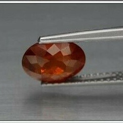 天然石 オレンジ スペサルティン ガーネット ルース 1.79ct ナンビア／アフリカ産 非加熱 8枚目の画像