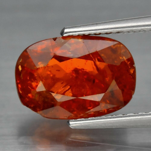 天然石 オレンジ スペサルティン ガーネット ルース 2.79ct ナンビア 