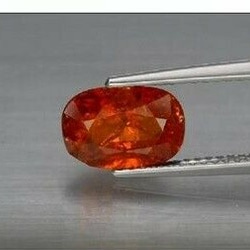 天然石 オレンジ スペサルティン ガーネット ルース 2.79ct ナンビア／アフリカ産 非加熱 3枚目の画像