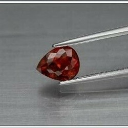 天然石 オレンジ レッド スペサルティン ガーネット ルース 1.19ct ナンビア／アフリカ産 非加熱 6枚目の画像