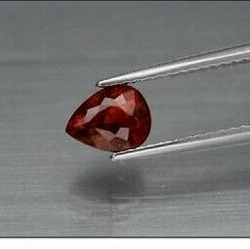 天然石 オレンジ レッド スペサルティン ガーネット ルース 1.19ct ナンビア／アフリカ産 非加熱 10枚目の画像