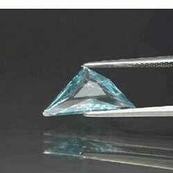 天然石 ブルー アクアマリン ルース 2.20ct ブラジル産 非加熱　可愛らしいファンシーカット！ 3枚目の画像