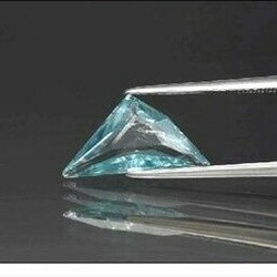 天然石 ブルー アクアマリン ルース 2.20ct ブラジル産 非加熱　可愛らしいファンシーカット！ 10枚目の画像