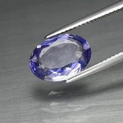 天然石 アイオライト ルース 2.87ct ナンビア産 非加熱　綺麗なブルーの色味！ 8枚目の画像