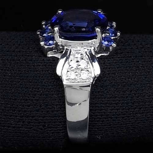ブランドのギフト 指輪 リング サファイア 豪華な2.6ct！ 13号 指輪 アフリカ産 指輪・リング