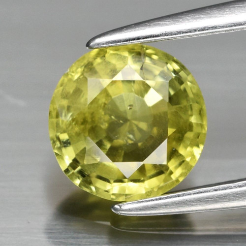 天然 イエロー クリソベリル ルース 0.92ct 非加熱 マダガスカル