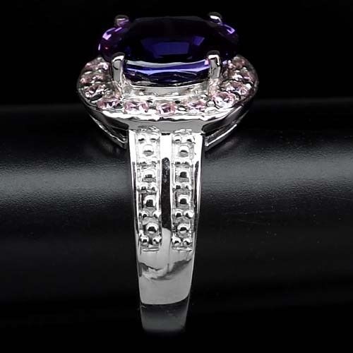 豪華な3.0ct！ バイカラー サファイア リング 指輪 12号 アフリカ産