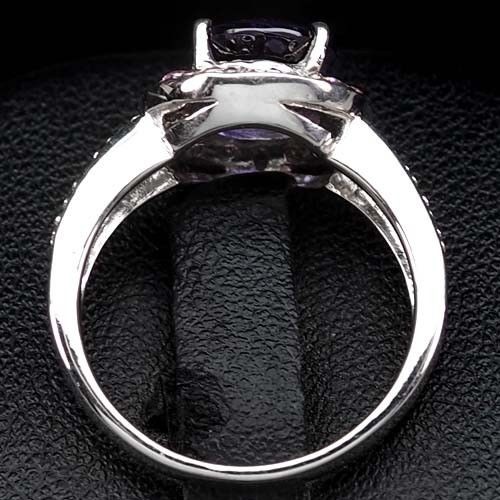 豪華な3.0ct！ バイカラー サファイア リング 指輪 12号 アフリカ産