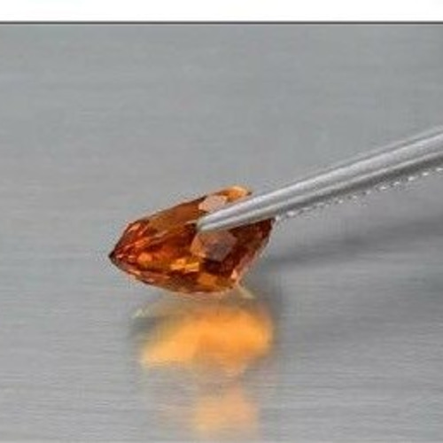 天然 シトリン ルース 2.06ct 非加熱 ブラジル産 IFのような綺麗な透明 