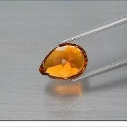 天然 シトリン ルース 2.06ct 非加熱 ブラジル産 IFのような綺麗な透明 