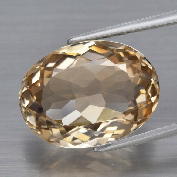 大粒9.07ct！ 天然 シャンパン トパーズ ルース ブラジル産