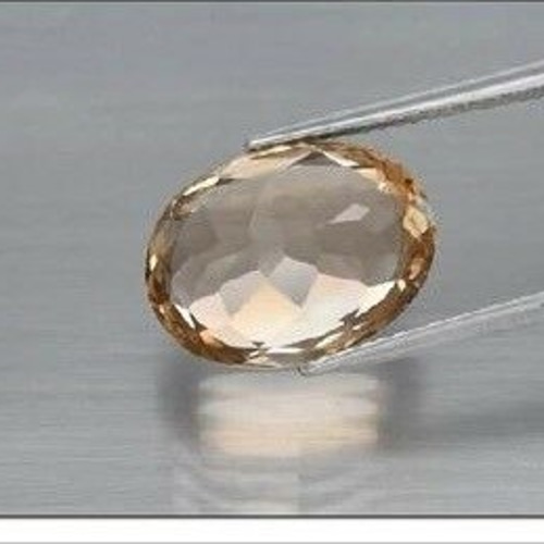 大粒9.07ct！ 天然 シャンパン トパーズ ルース ブラジル産