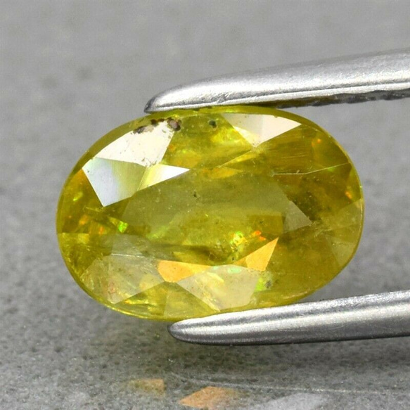天然石スフェーン 天然スフェーン 1.55ct【Z584】 | GemQuality