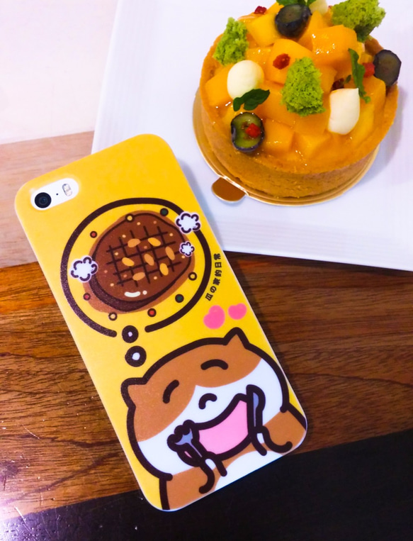 吃牛排の貓 IPHONE手機殼 Steak phone case 第5張的照片