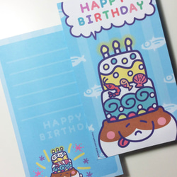 生日快樂喵の日常 插畫卡片 Happy Birthday To Cat Cards 第5張的照片