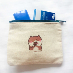 台中人の日常 帆布零錢包 (票夾)  手工印製 Coin bag 第2張的照片