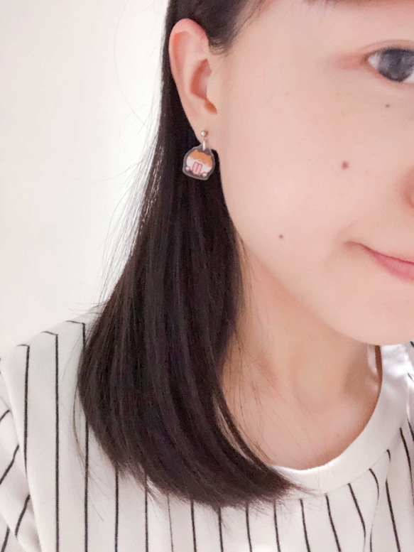 愛你の貓 抗敏耳針 /耳環耳夾 成對手作款 Cats Earring Meow! 第5張的照片