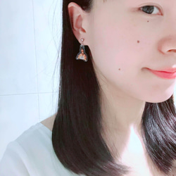 三花貓屁屁の抗敏耳針 / 耳環耳夾 (炸毛款) Cats Earring Meow! 第4張的照片