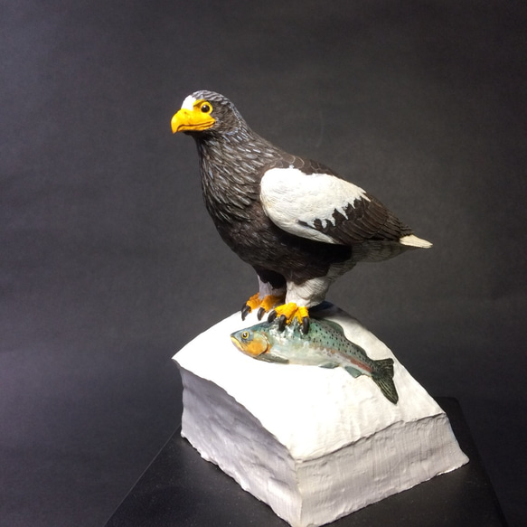 白頭鷲　バードカービング 白頭鷲 バードカービング 【公式通販】