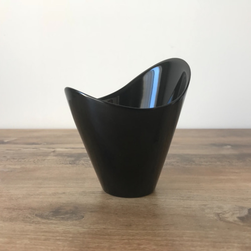 漆器・カップ 2点セット(黒と白黒) 【 FLOREPOLIE】 漆塗り モダン