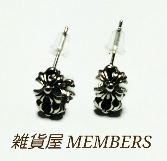 Amazon.co.jp: (SOWAKA) クロス 十字架 ピアス シルバー925