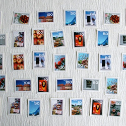 たっぷり♪36枚入り切手風のオリジナルシール 4枚目の画像