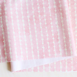 nunocoto fabric：shizuku（ピンク） 1枚目の画像