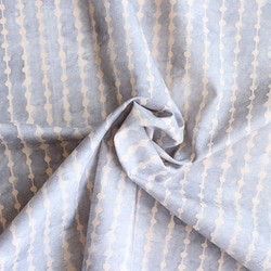 nunocoto fabric：shizuku（グレー） 2枚目の画像