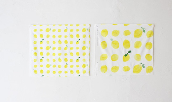 nunocoto fabric：limone 6枚目の画像