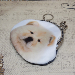 [がま口] チャウチャウ 犬コインケース・財布・ケース・小物入れ 4枚目の画像