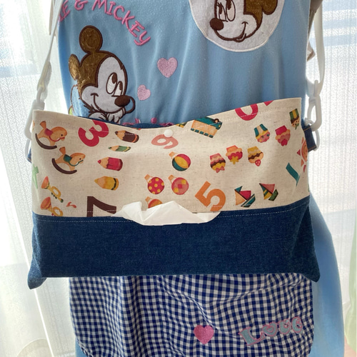 ショルダーティッシュケース❣️(保育士さん便利品) ショルダーティッシュケース 保育士さん｜Yahoo!フリマ（旧