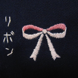 刺繍が選べる♪マチ付き(中)サブバッグ（サイズ・仕様変更専用） 7枚目の画像