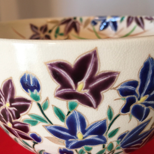 抹茶茶碗　桔梗 新品 茶碗 桔梗 秋茶碗 茶道具 抹茶碗 抹茶茶碗 - メルカリ